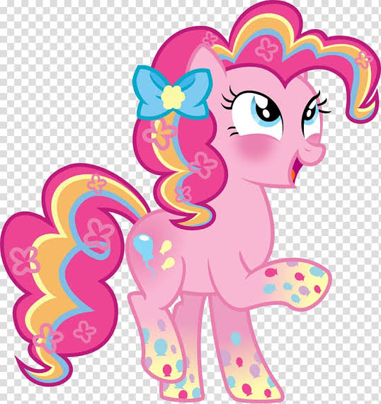  Pink My Little Pony illustration, Pony Pinkie Pie Rainbow Dash ...